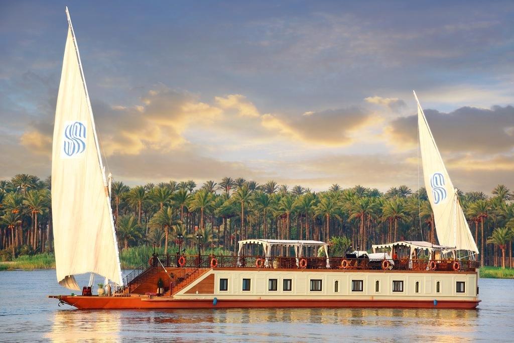 Dahabya Amirat- traditionelles Segelschiff für Nilkreuzfahrten - by Steib-Pur-Reisen dahabya sandal steib-pur-reisen