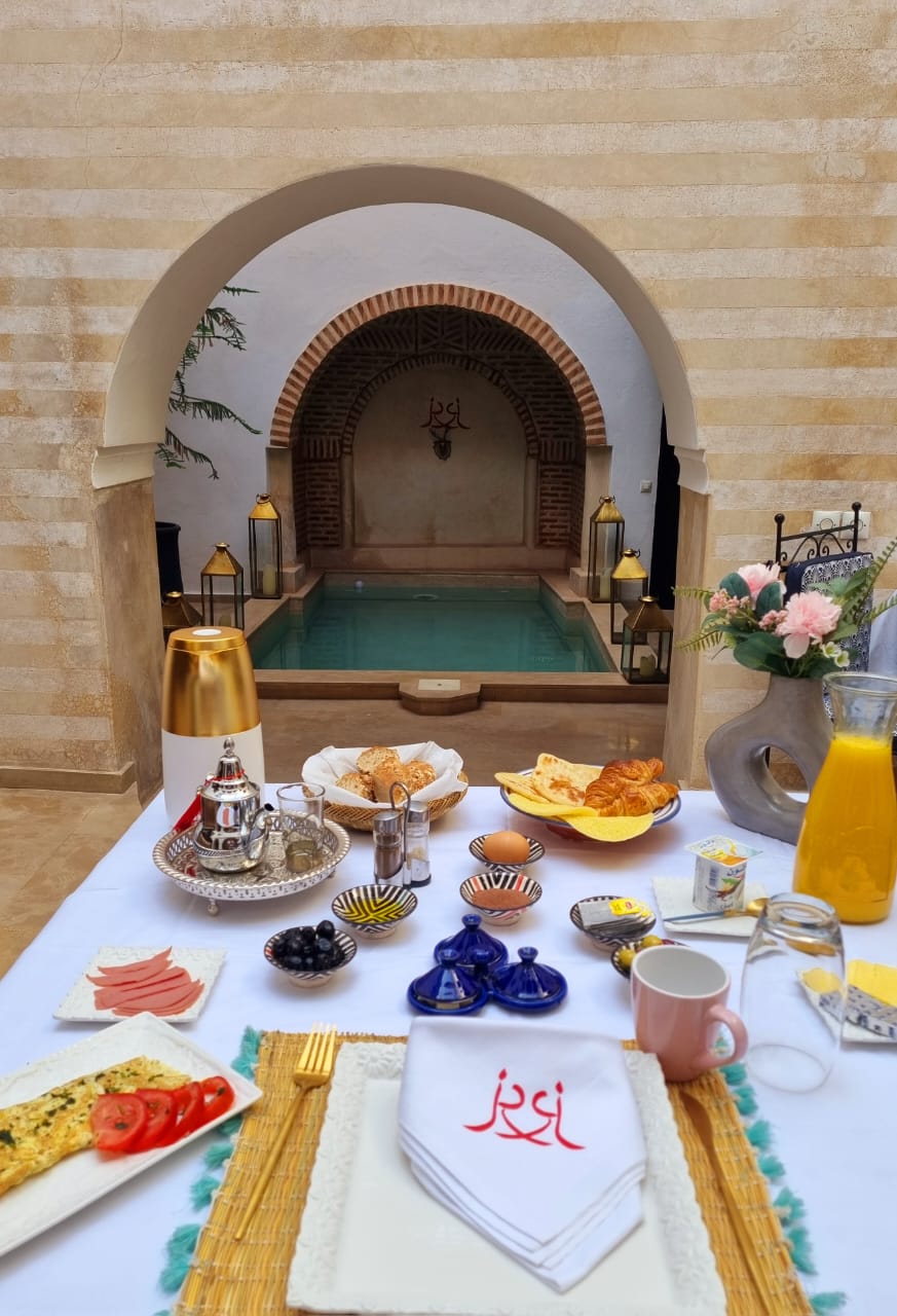 Frühstück - Riad RIM - by Steib-Pur-Reisen Frühstück - Riad RIM - by Steib-Pur-Reisen